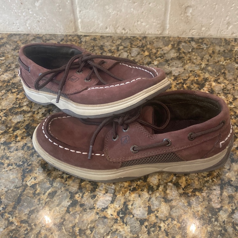 Sperry Kids Intrepid Leather Top Sider 2M